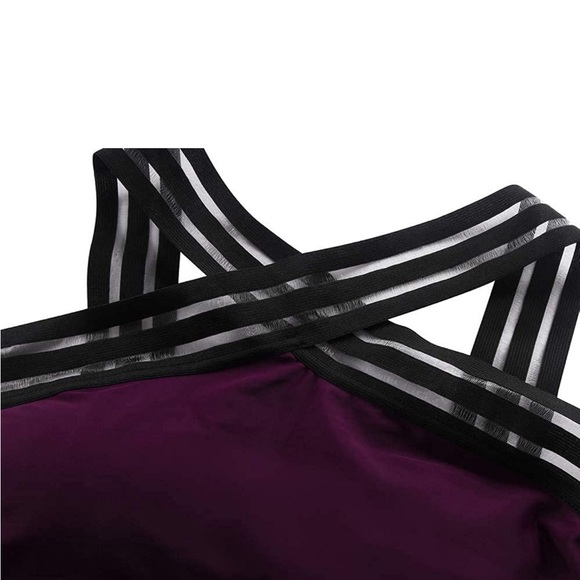 Front Crossover One Piece Bathing Suit - Picture 2 of 7